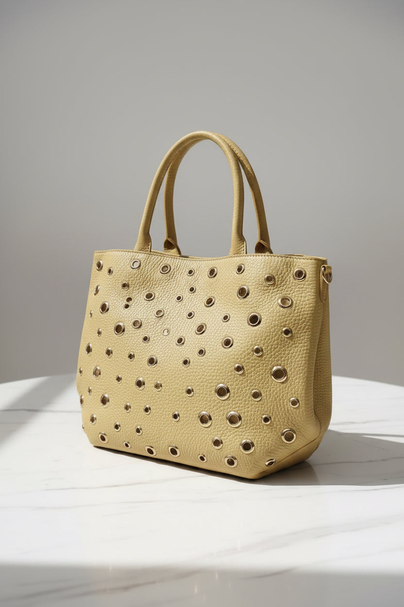 Borsa ecopelle Beige