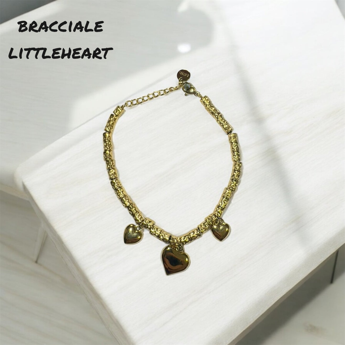 Bracciale Acciaio 316L LittleHeart
