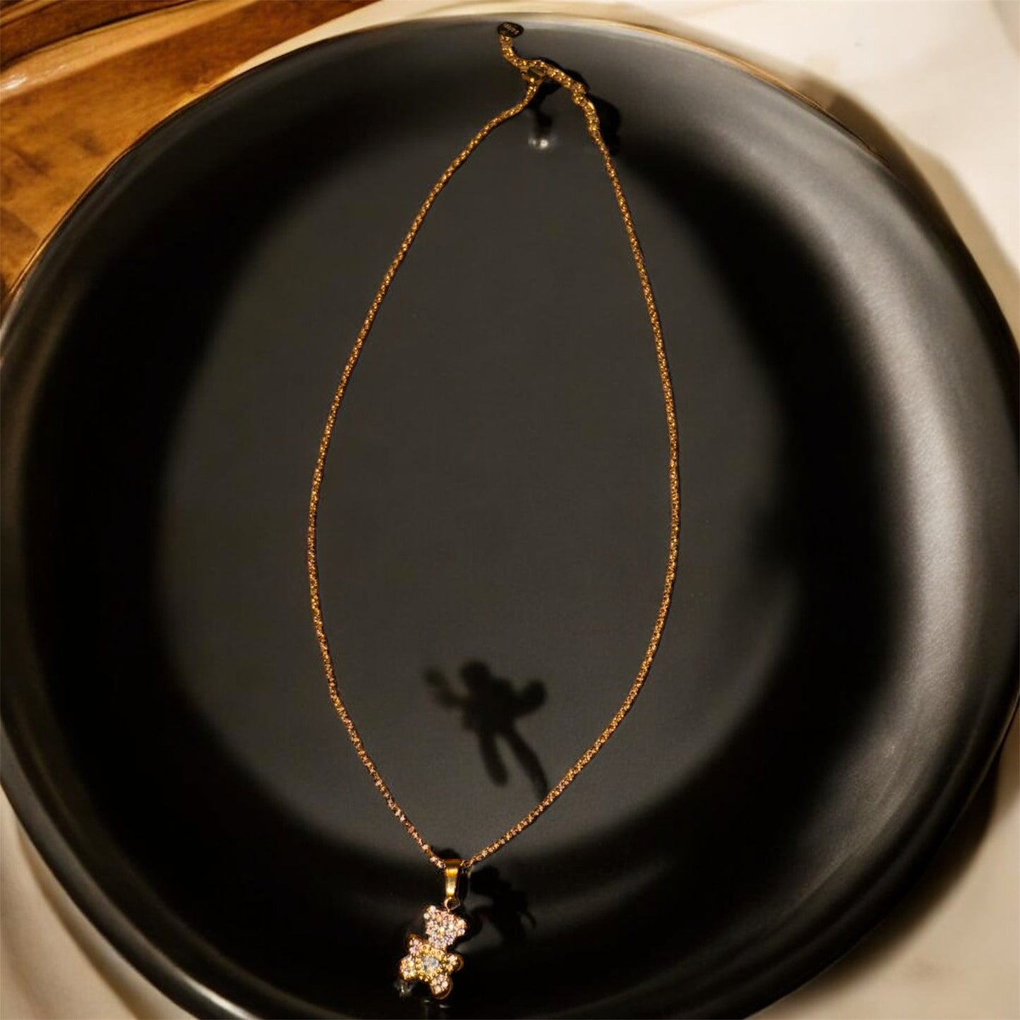 Collana Acciaio 316L LoveMe TeddyGold