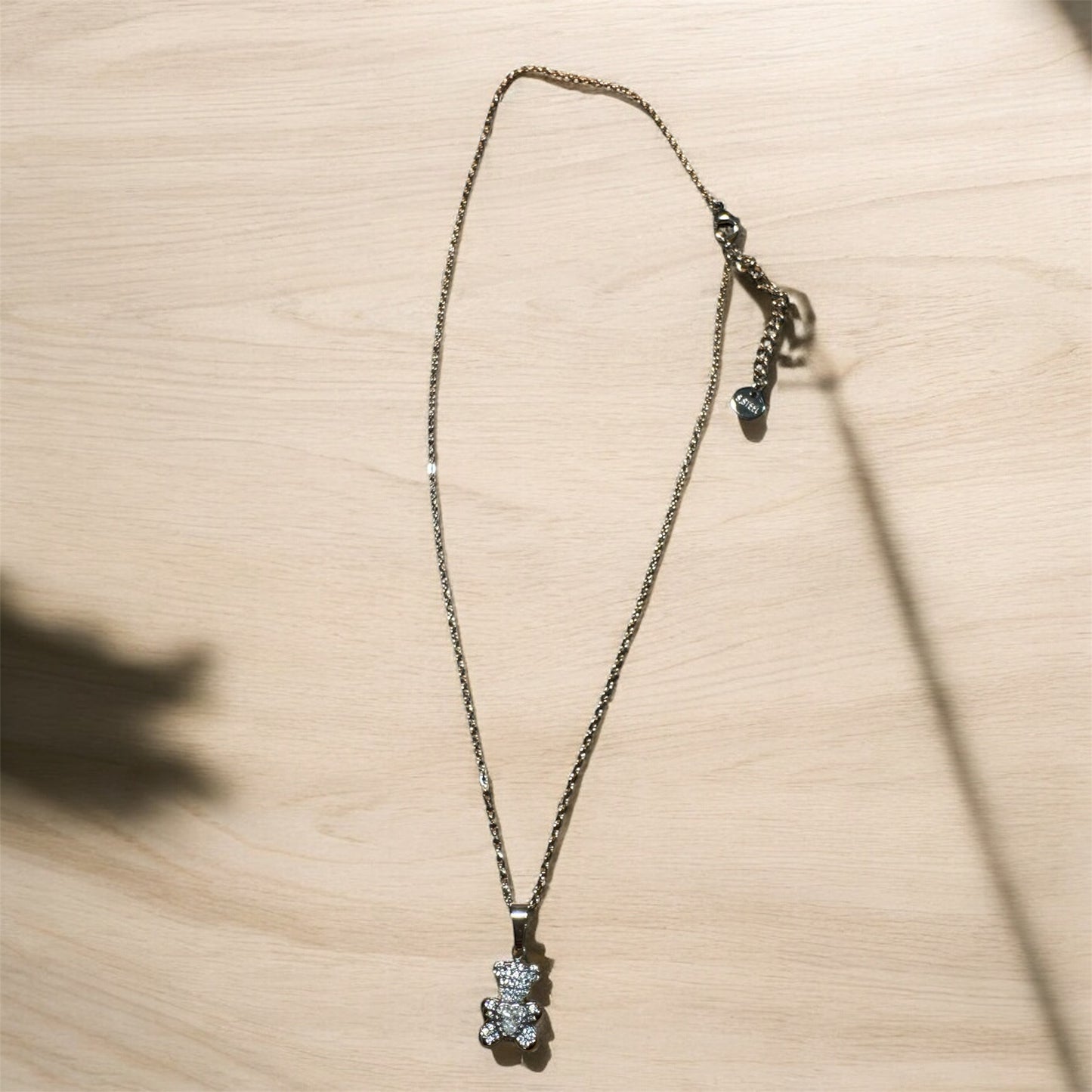 Collana Acciaio 316L GlitterBear