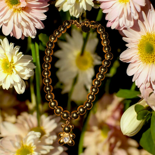 Bracciale Acciaio 316L Diamond Teddy