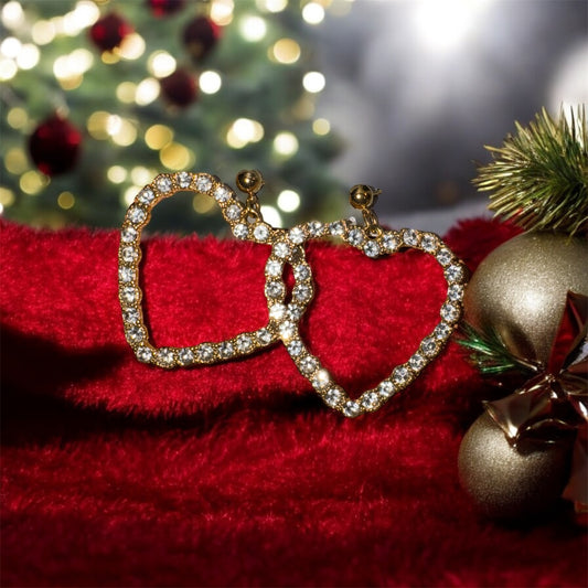 Orecchini Acciaio 316L Strassy