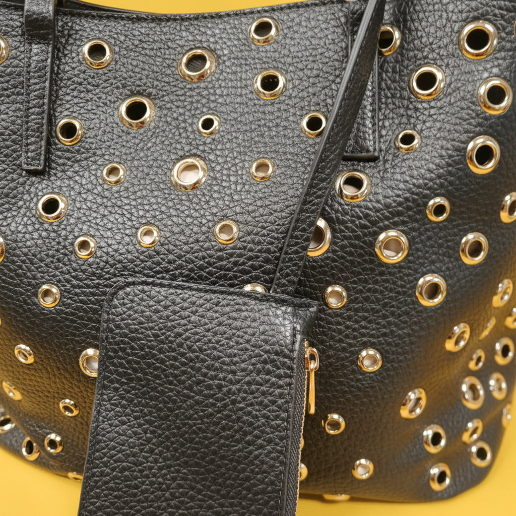 Borsa ecopelle nera Squishi