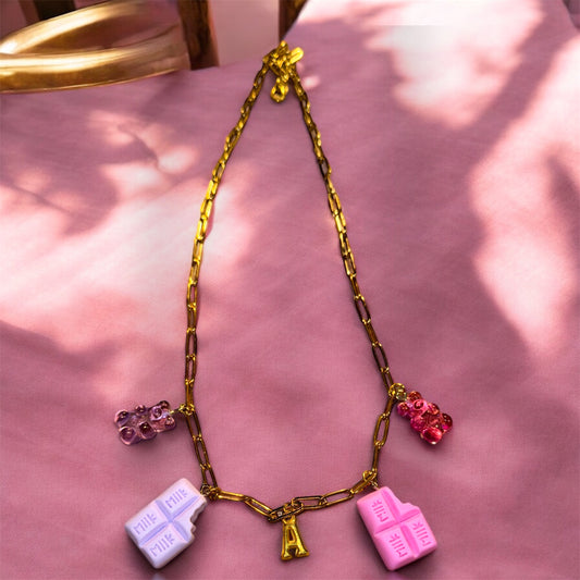 Collana Acciaio 316L LoveMe Gummy