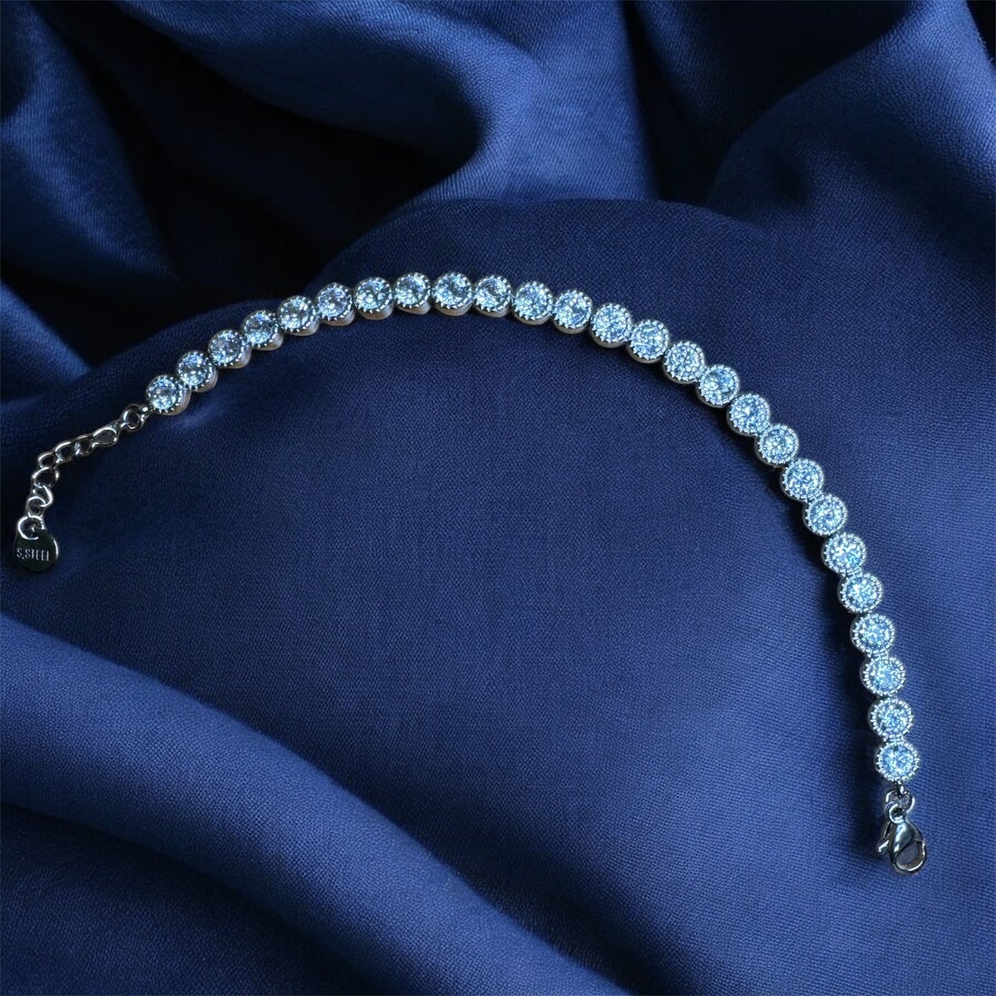 Bracciale Tennis Scintilla Acciaio 316L