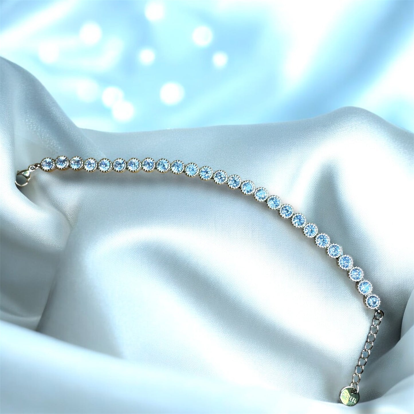 Bracciale Tennis Scintilla Acciaio 316L