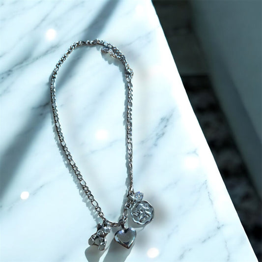 Collana TeddyCharm Acciao 316L