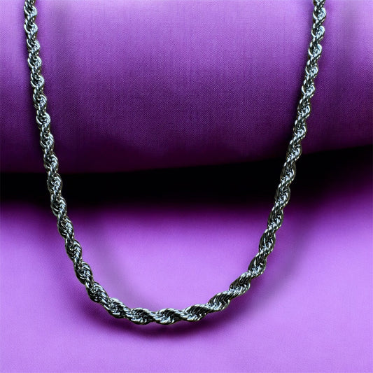 Collana Intreccio Acciaio 316L
