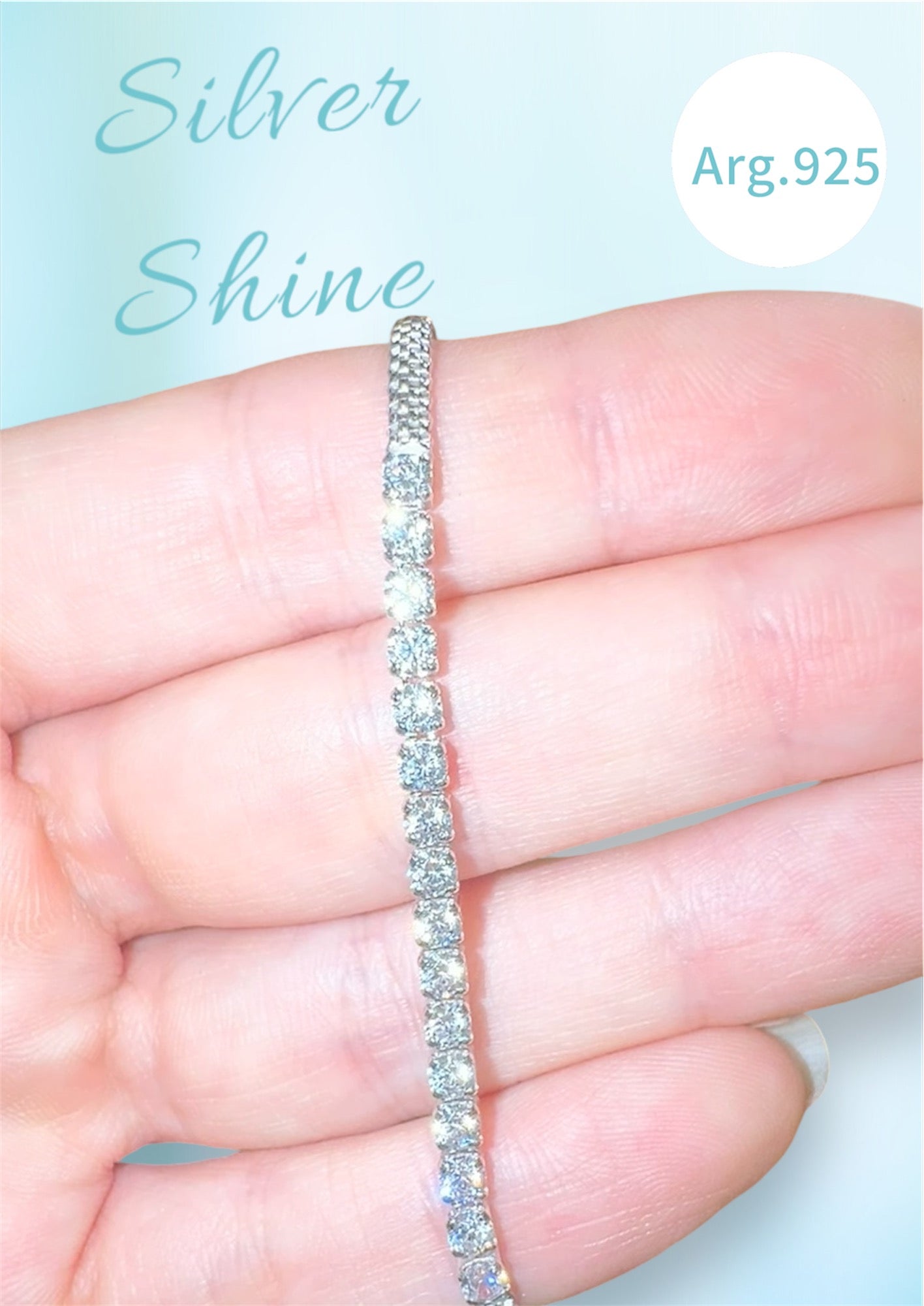 Bracciale Argento 925 Silver Shine