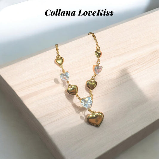 Collana Acciaio 316L LoveKiss