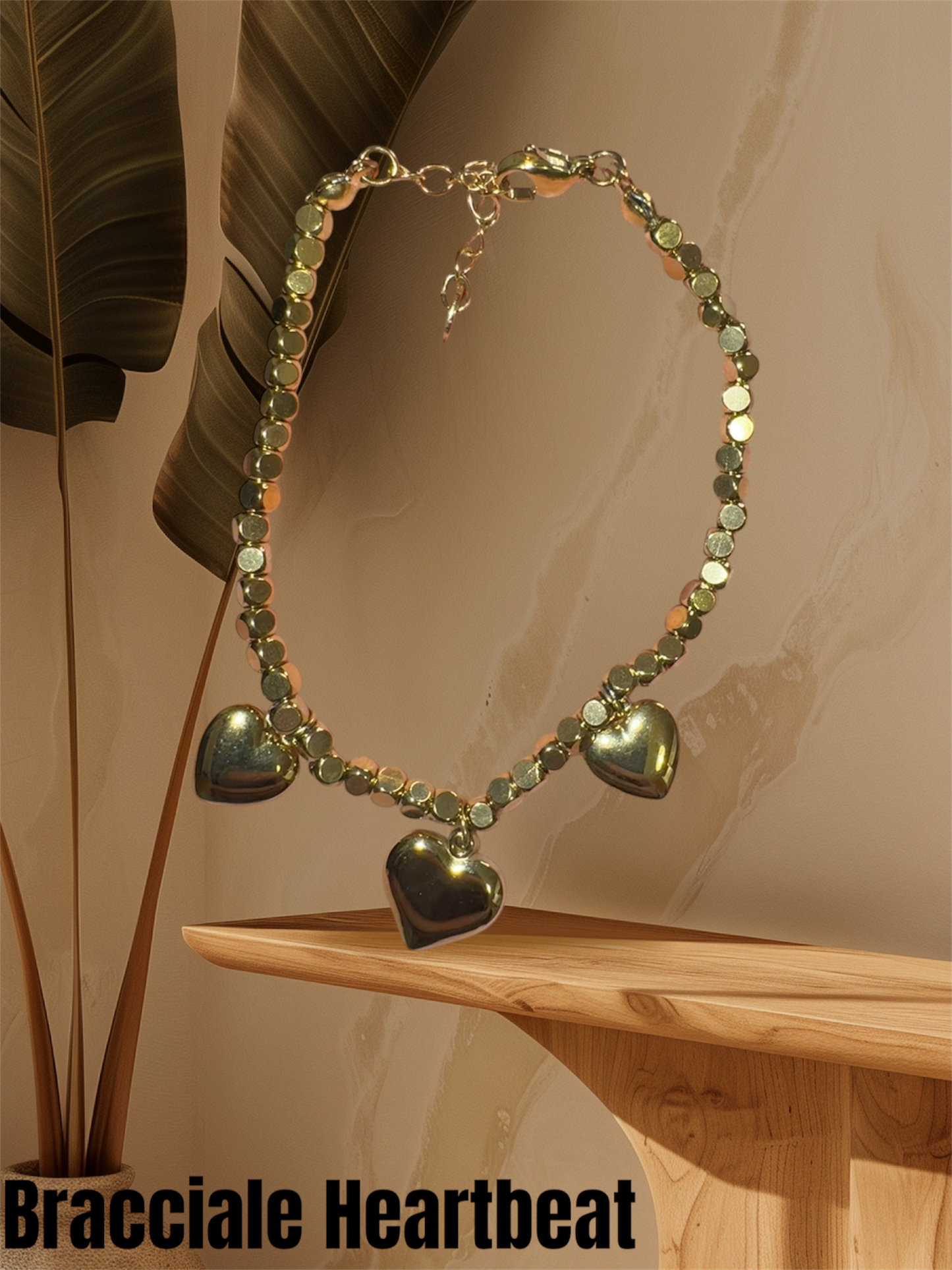 Bracciale Acciaio 316L Heartbeat