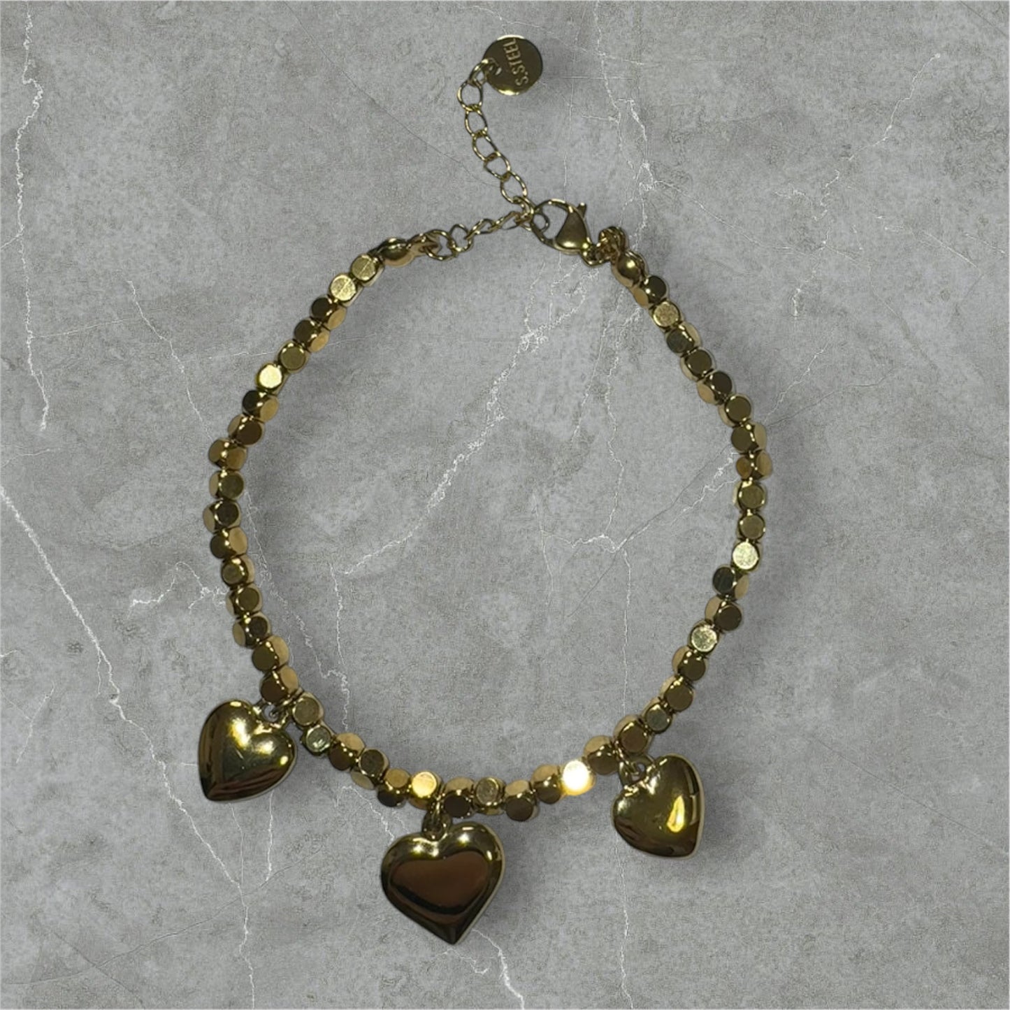 Bracciale Acciaio 316L Heartbeat