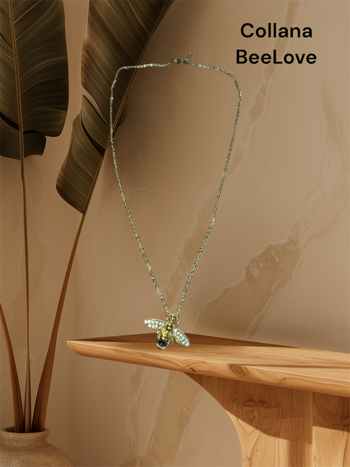 Collana Acciaio 316L BeeLove