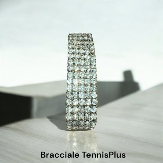 Bracciale Acciaio Elastico TennisPlus