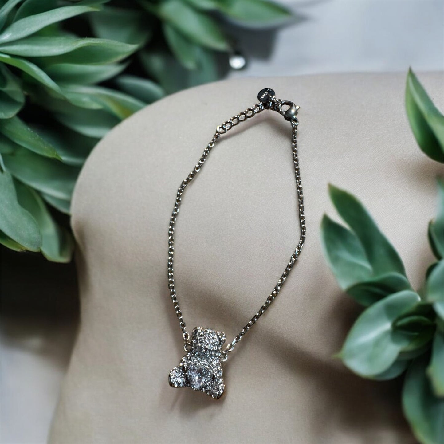 Bracciale Acciaio 316L Glitter Teddy