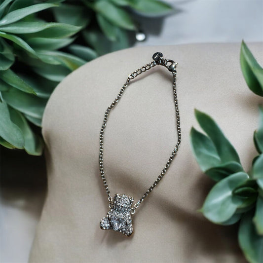 Bracciale Acciaio 316L Glitter Teddy