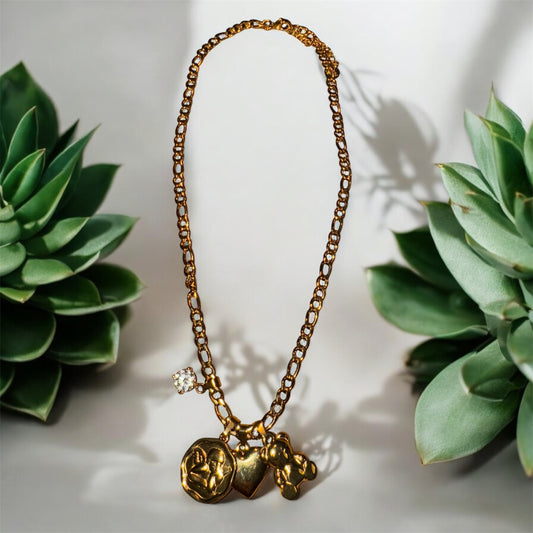 Collana Acciaio 316L LoveMe HeartBear