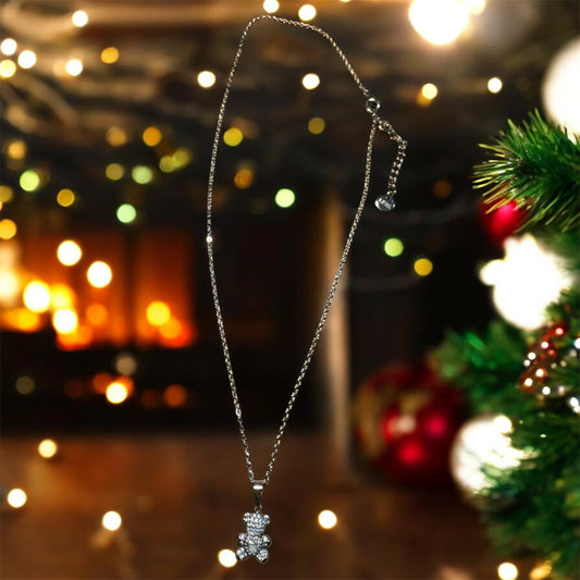 Collana Acciaio 316L GlitterBear